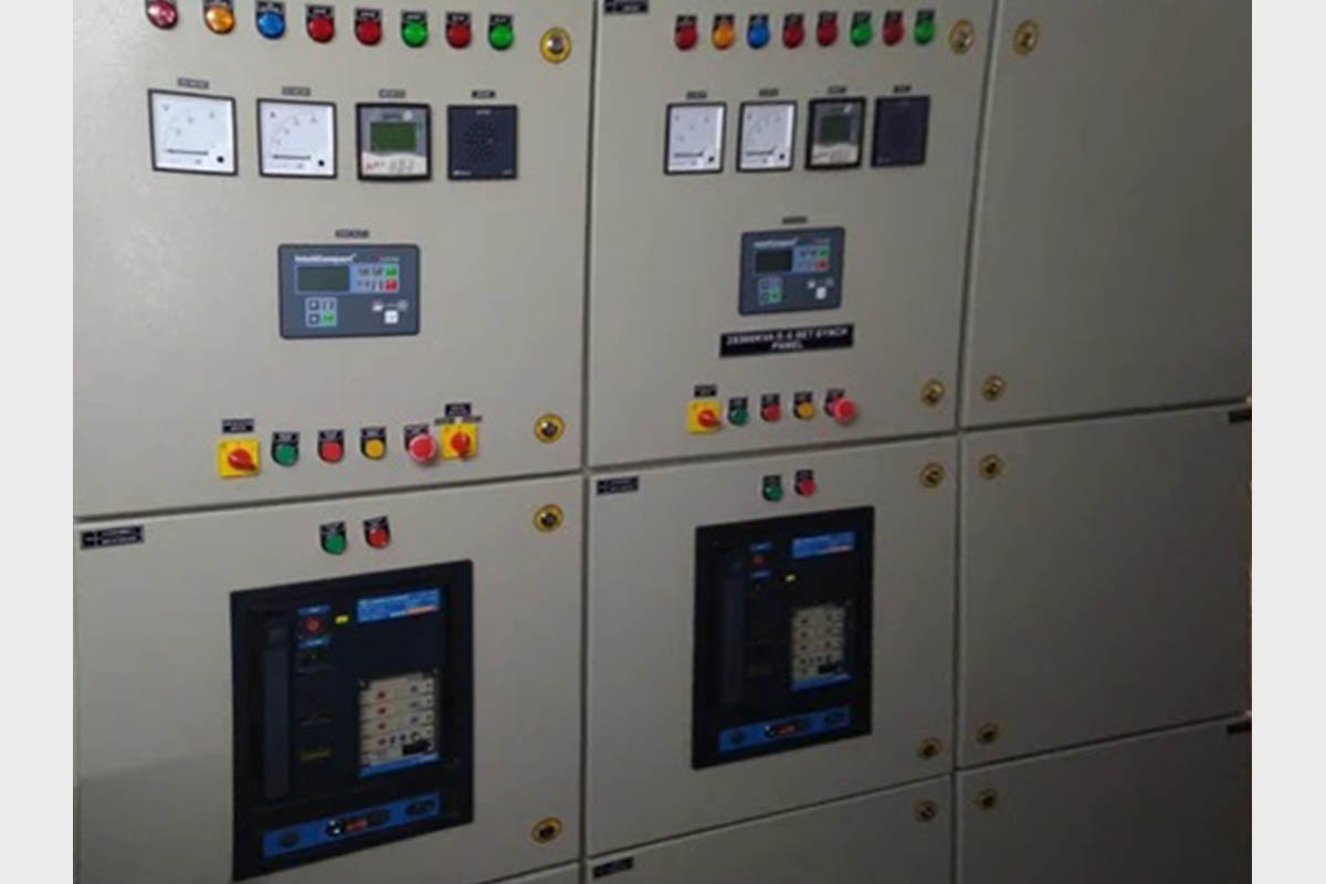 Three Phase DG Synchronization Panel
